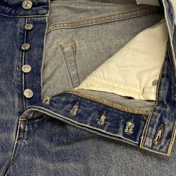 NEW CITIZENS OF HUMANITY Women’s Babylonia Relaxed Straight Jeans Blue Size 30 - Picture 10 of 12